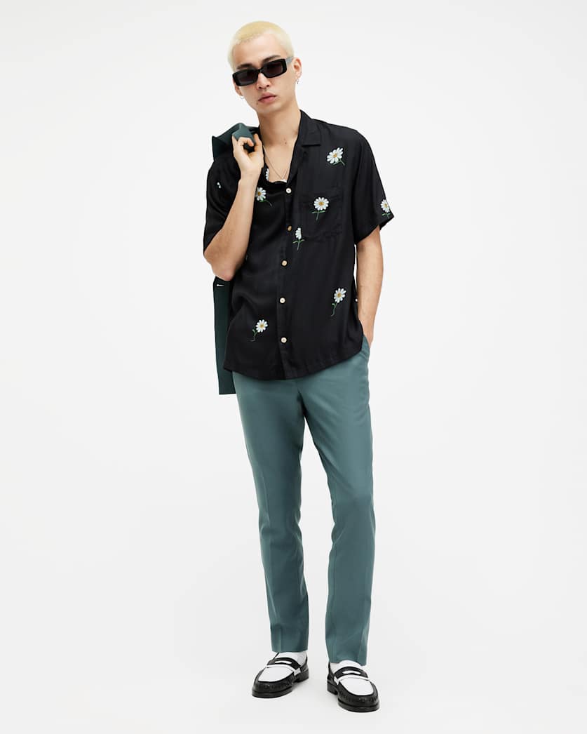 Moad Skinny Fit Stretch Trousers