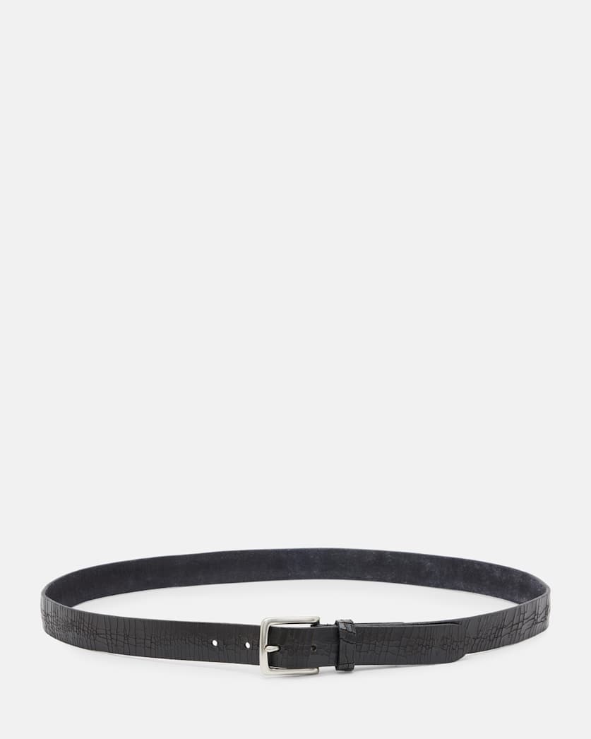 Trevor Textured Leather Belt