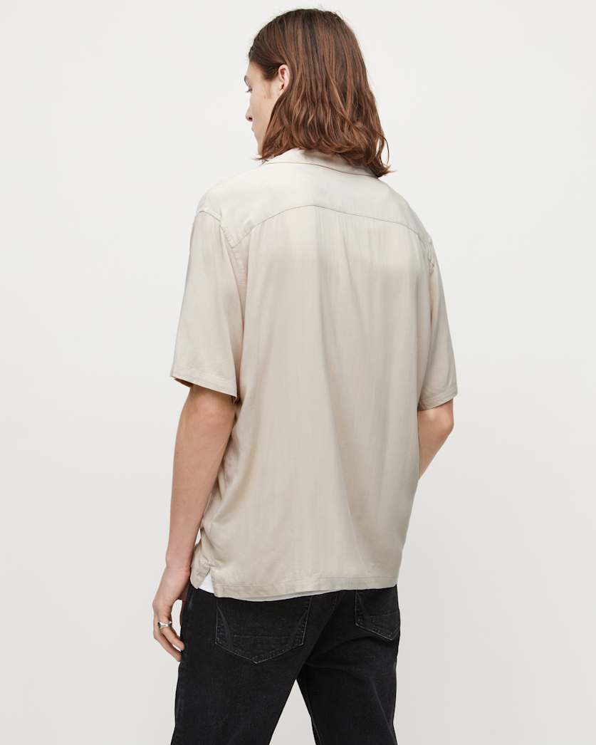 Venice Revere Collar Ramskull Shirt