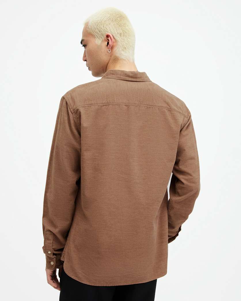 Lorella Corduroy Ramskull Slim Fit Shirt