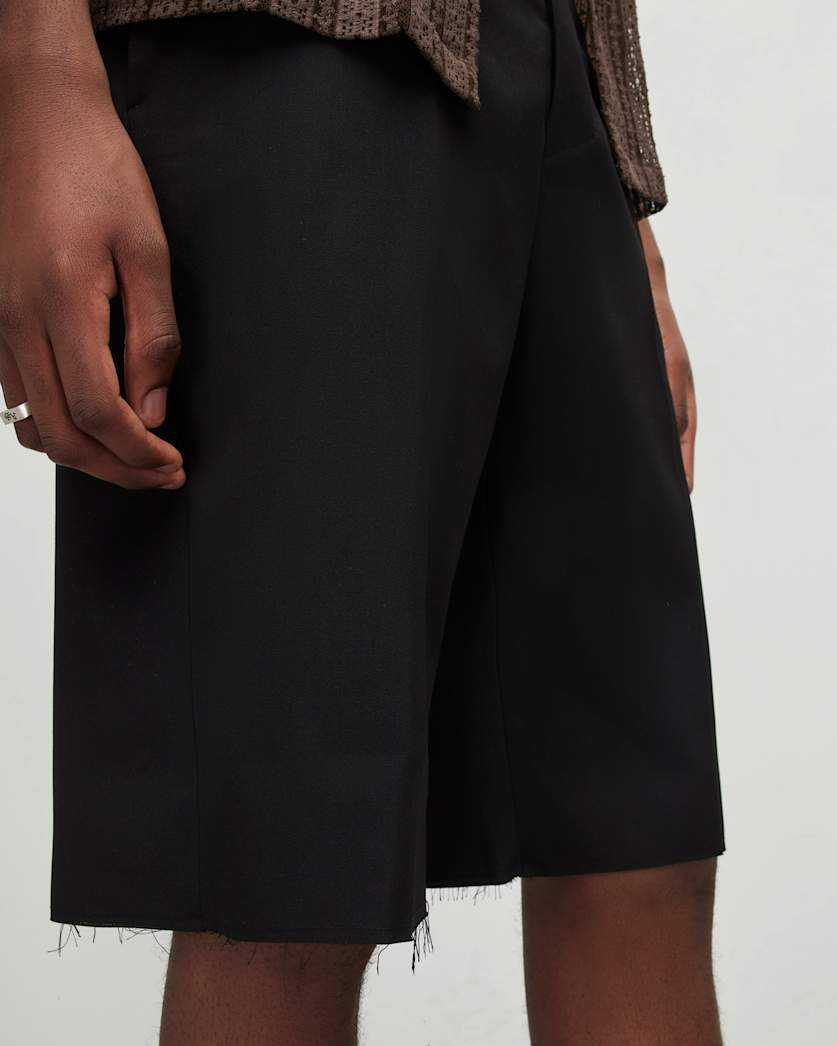 Lago Straight Raw Hem Shorts