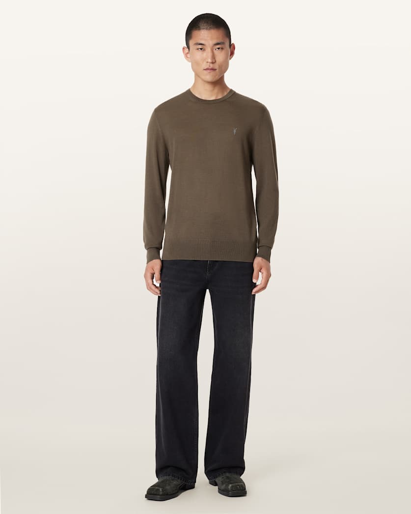 Mode Merino Crew Neck Ramskull Jumper