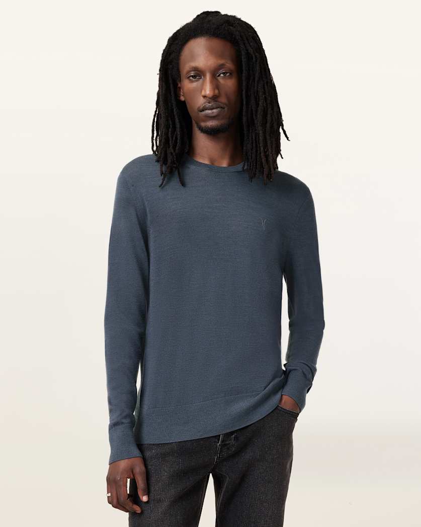 Mode Merino Crew Neck Ramskull Jumper