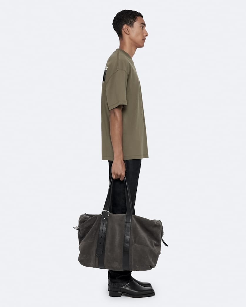 Redact Oversized Embroidered Logo T-Shirt