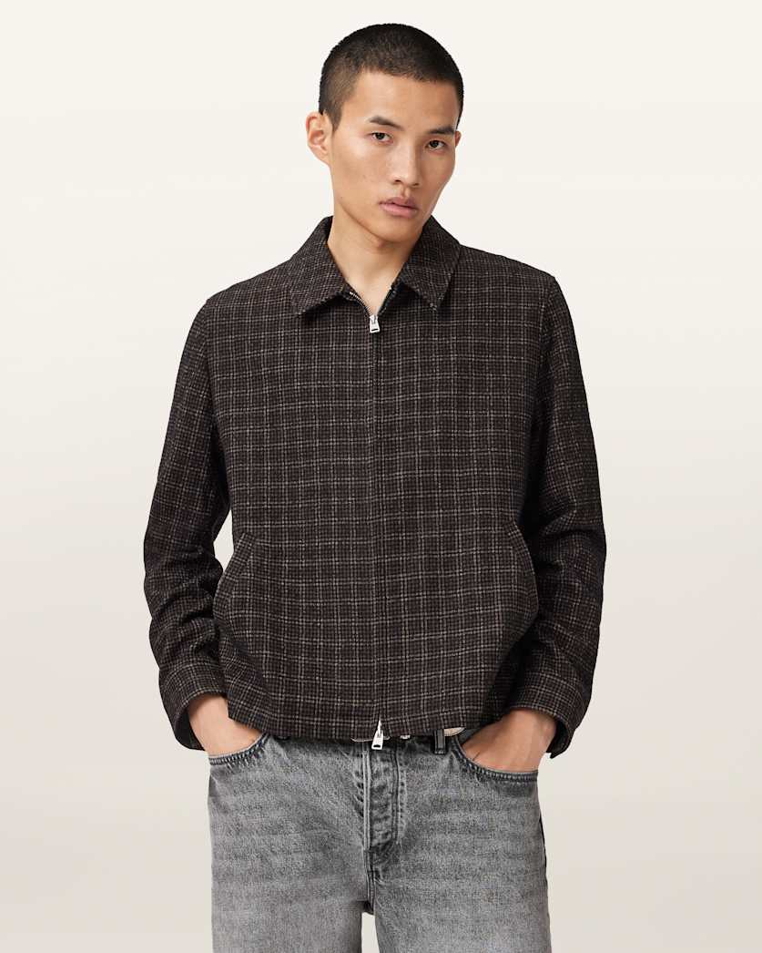 City Hall Check Jacket