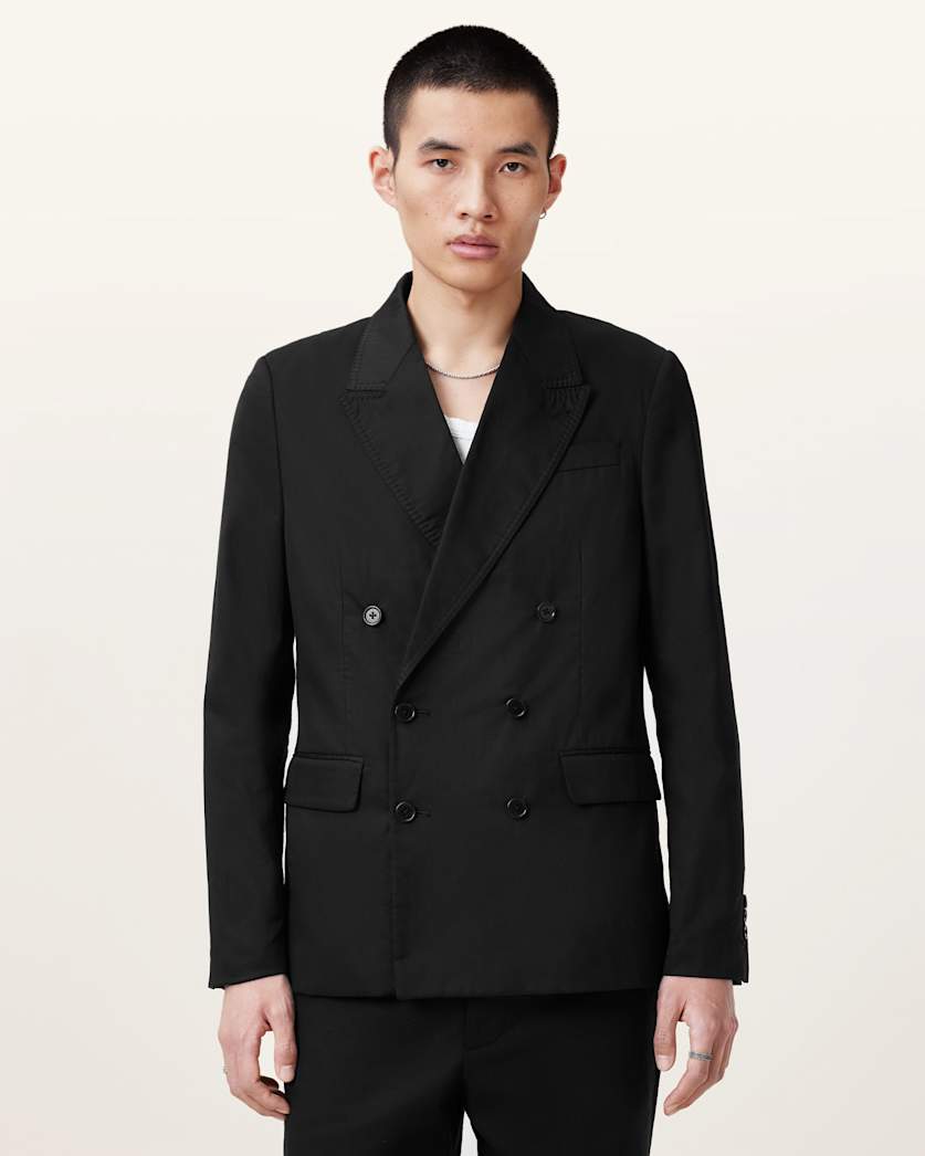 Newton Double Breasted Relaxed Blazer