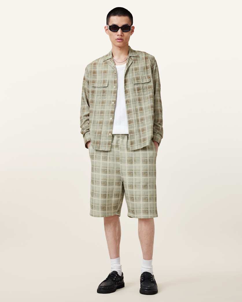 Seattle Checked Long Sleeve Shirt