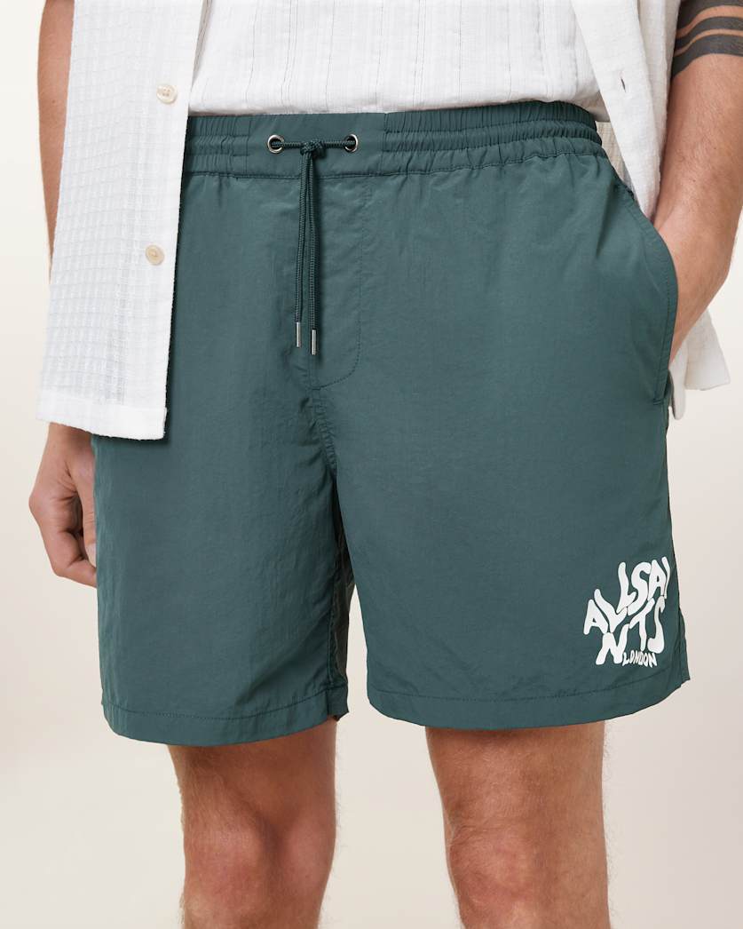 Orlando Slim Fit Printed Swim Shorts