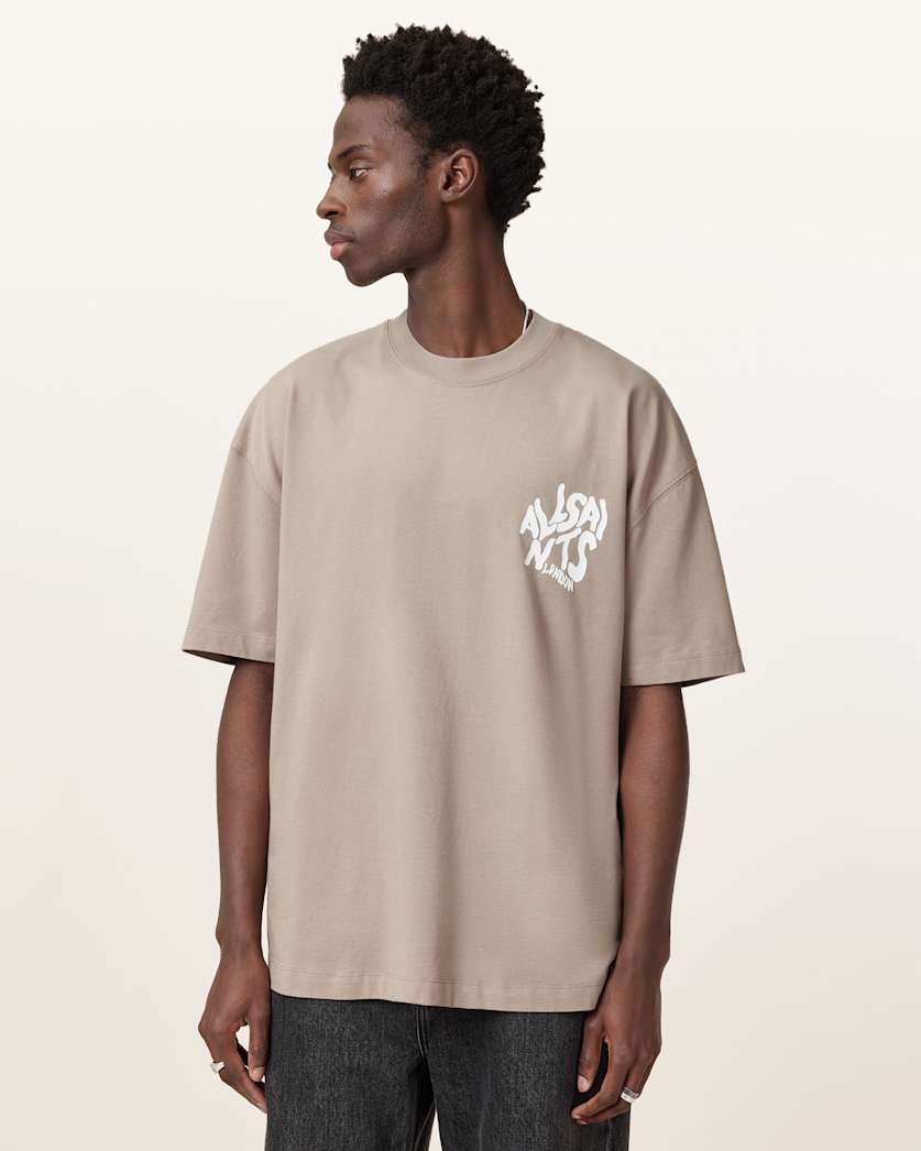 Orlando Logo Print Oversized T-Shirt