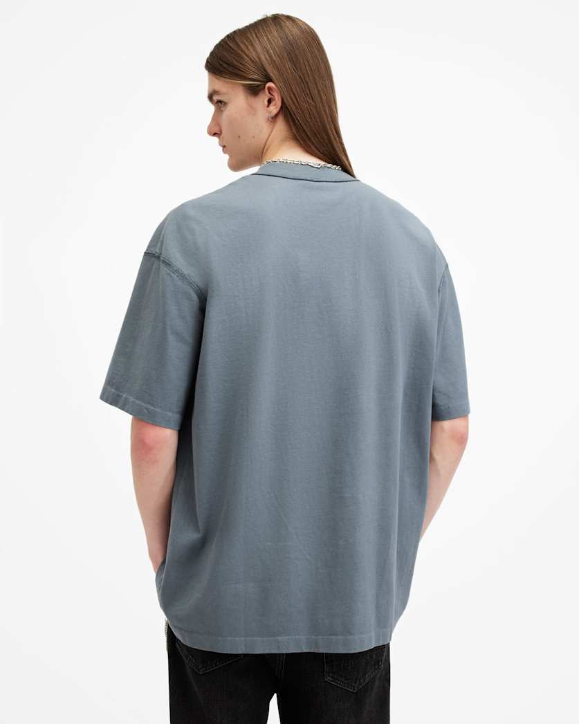 Isac Oversized Crew Neck T-Shirt