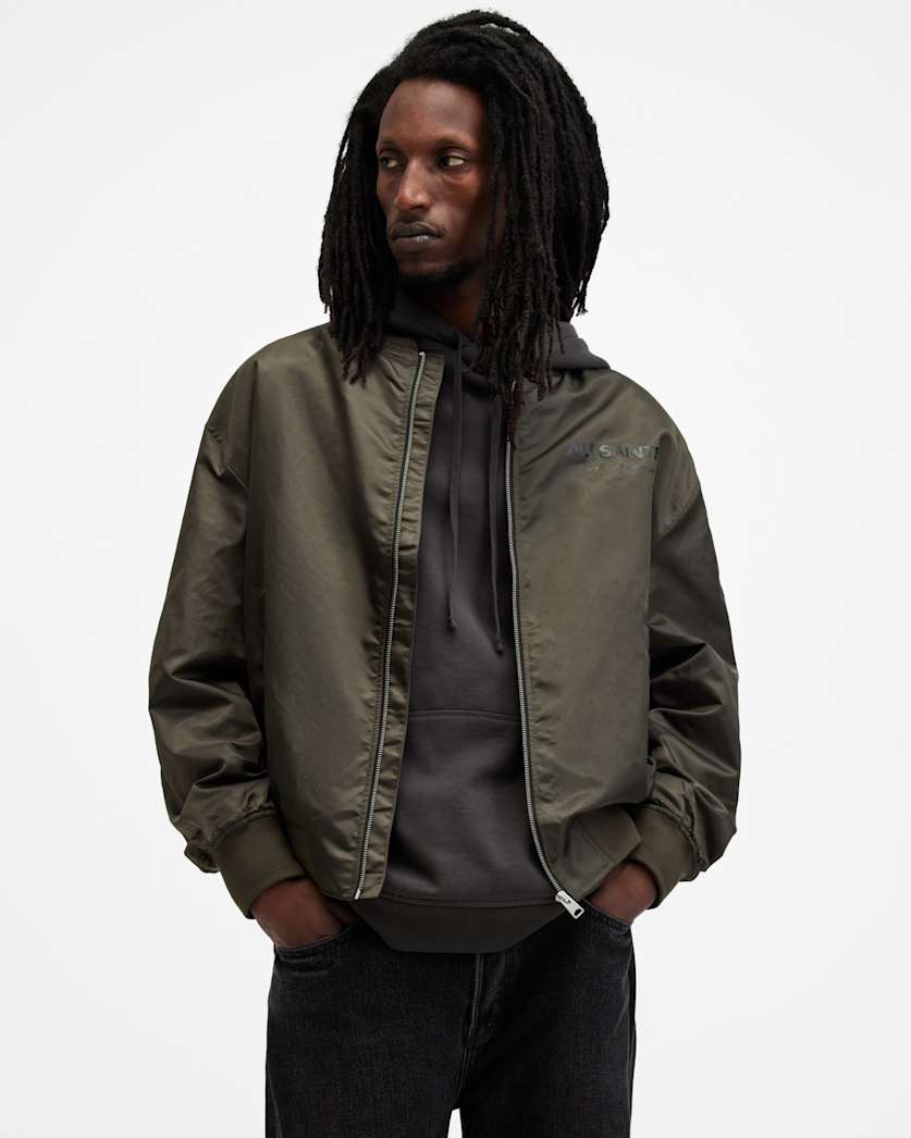 Underground Relaxed Fit Bomber Jacket
