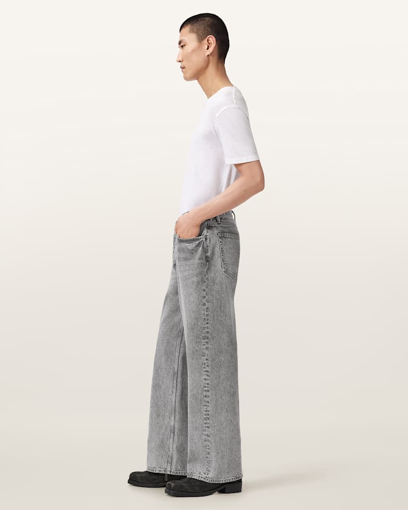 Lenny Wide Leg Denim Jeans