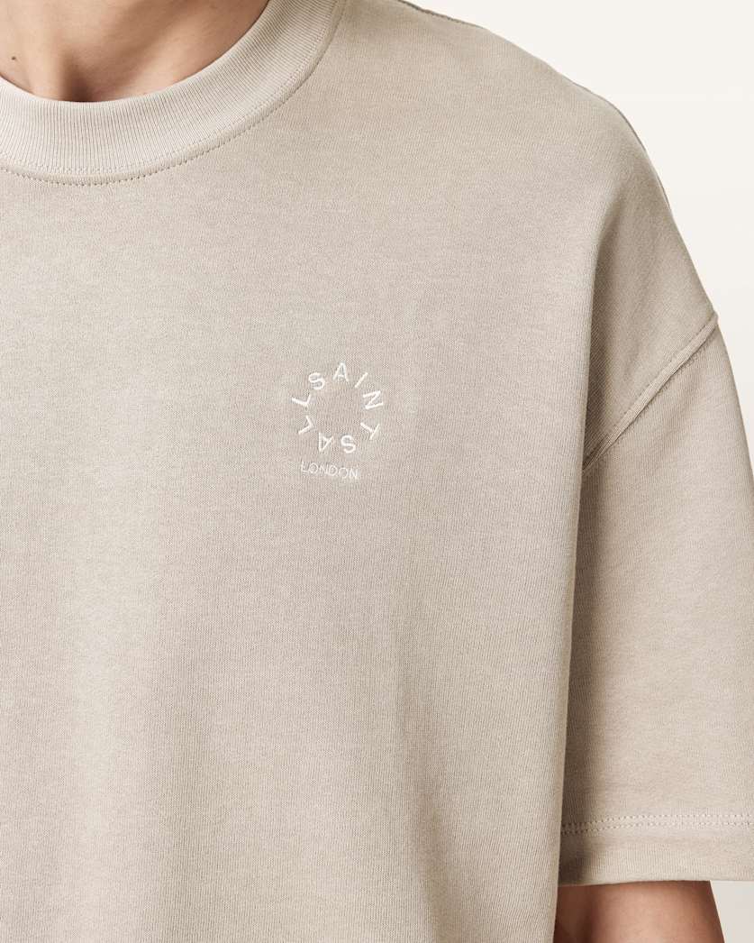 Haven Embroidered Logo Oversized T-Shirt