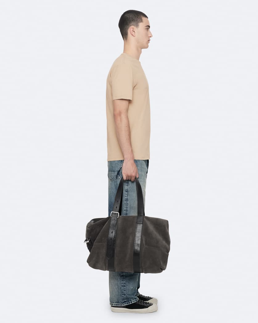 Brace Brushed Cotton Crew Neck T-Shirt