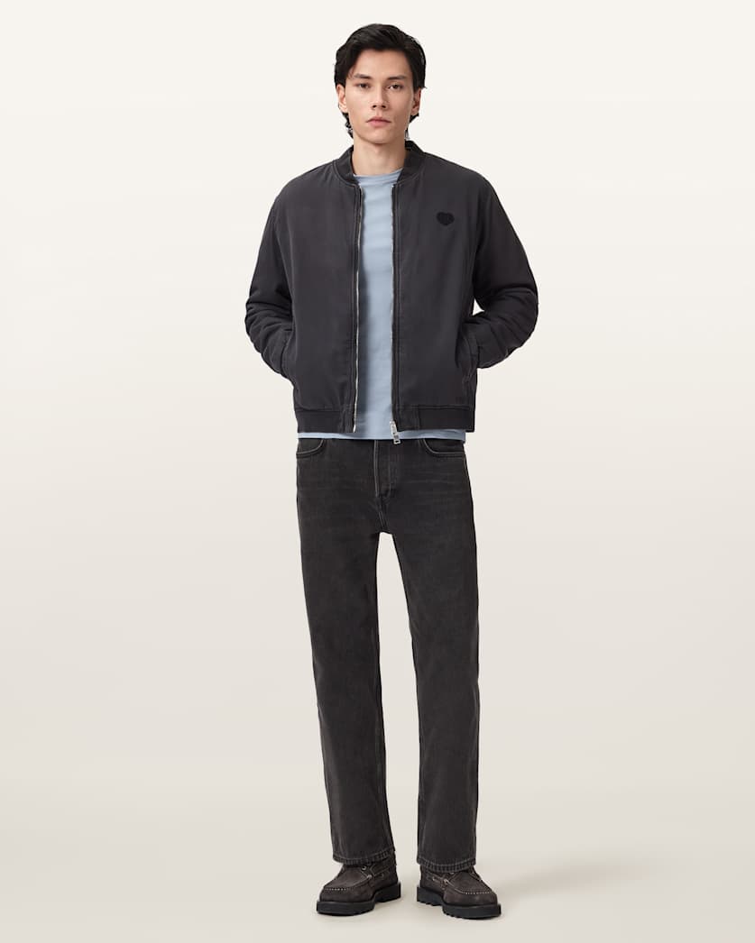 Brace Brushed Cotton Crew Neck T-Shirt