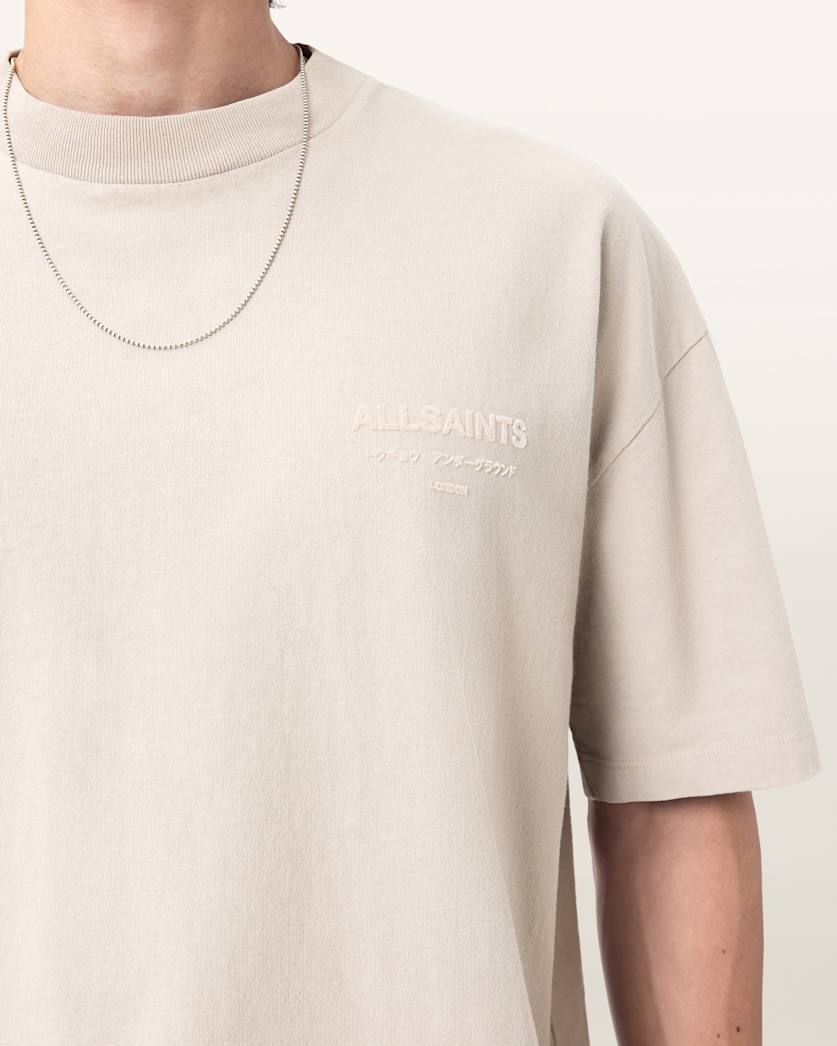 Xander Flocked Logo Oversized T-Shirt