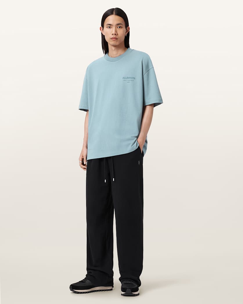 Xander Flocked Logo Oversized T-Shirt