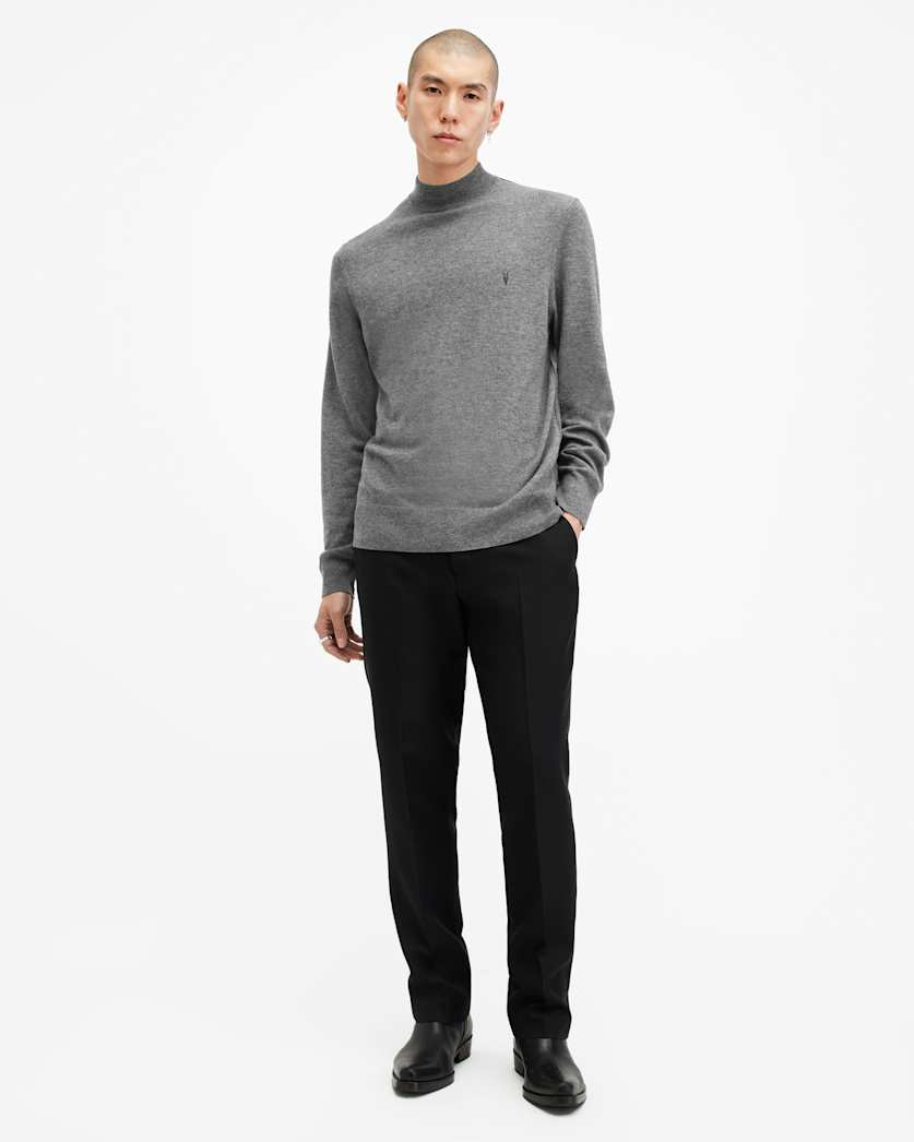 Kilburn Mock Neck Ramskull Jumper