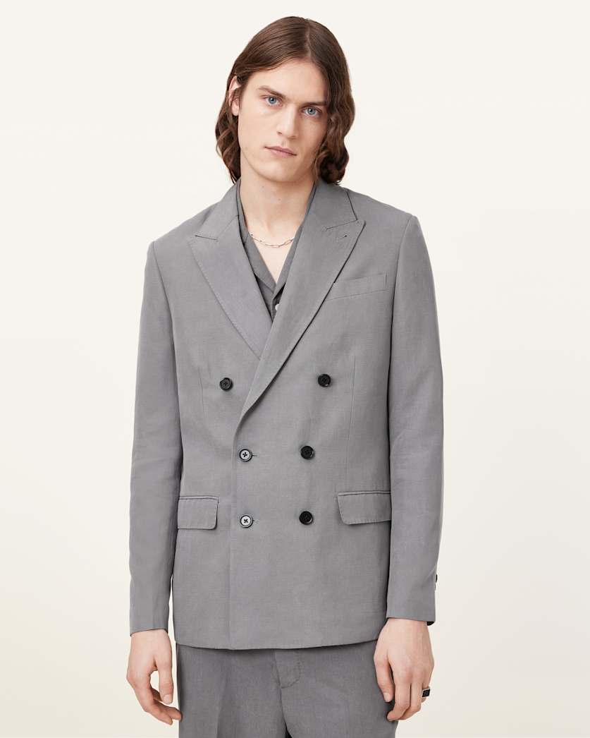 Orpheus Double Breasted Relaxed Blazer