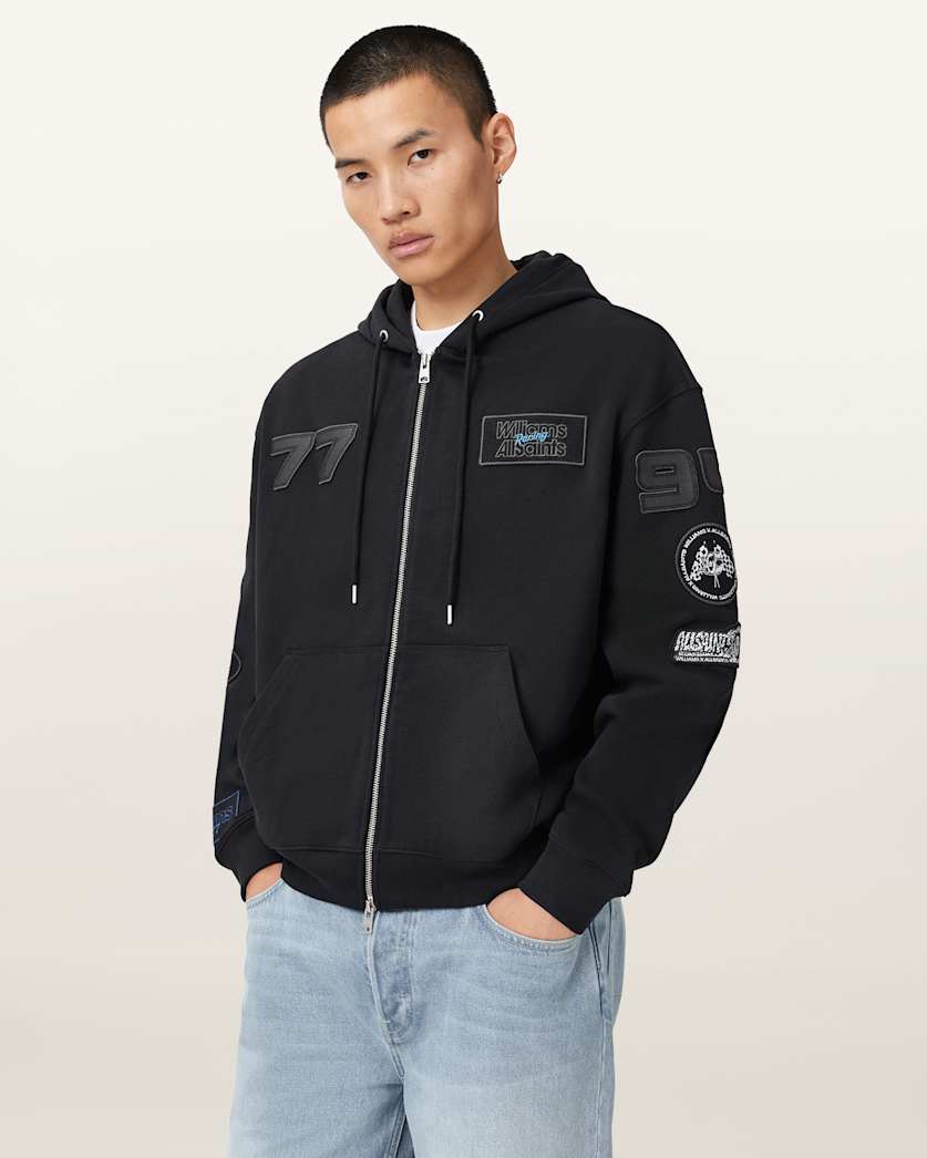 Williams X AllSaints Apex Zip Sweatshirt