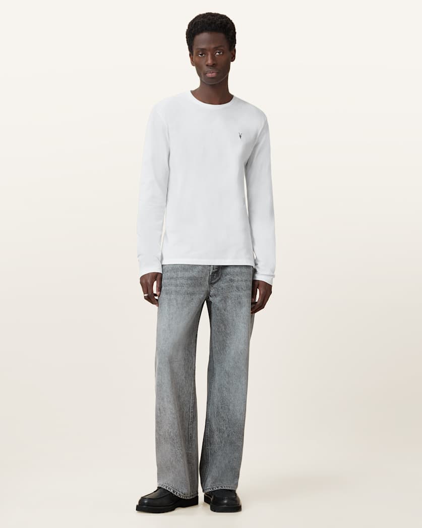 Brace Brushed Cotton Long Sleeve T-Shirt