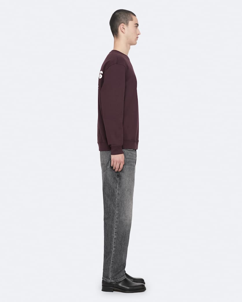 Underground Relaxed Fit Crew Neck Sweatshirt