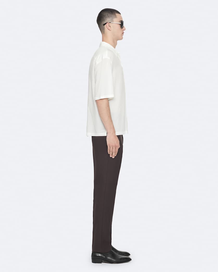 Slim-fit tailored trousers