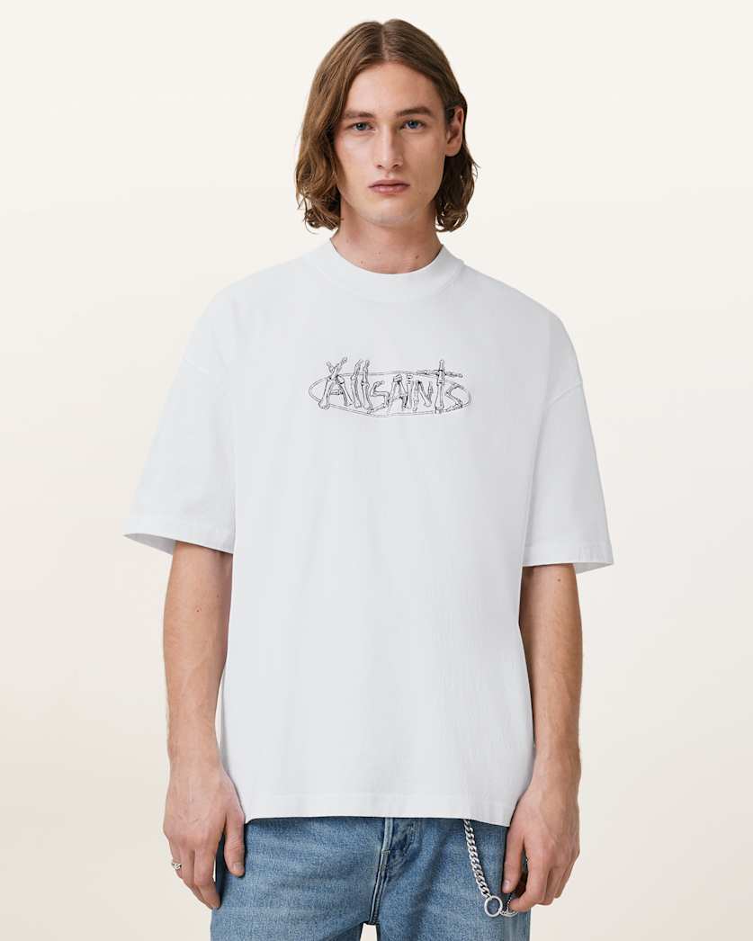 Sternum Oversized Crew Neck T-Shirt