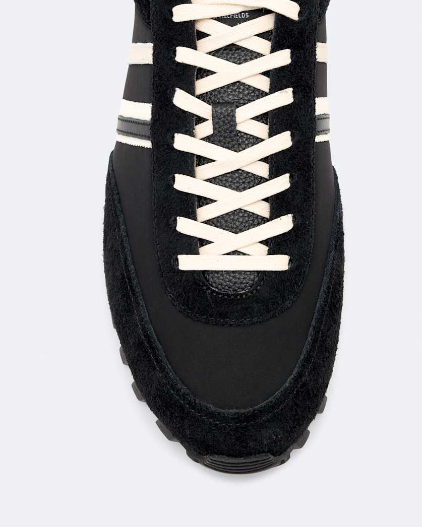 Robin Nylon And Suede Runner Trainers