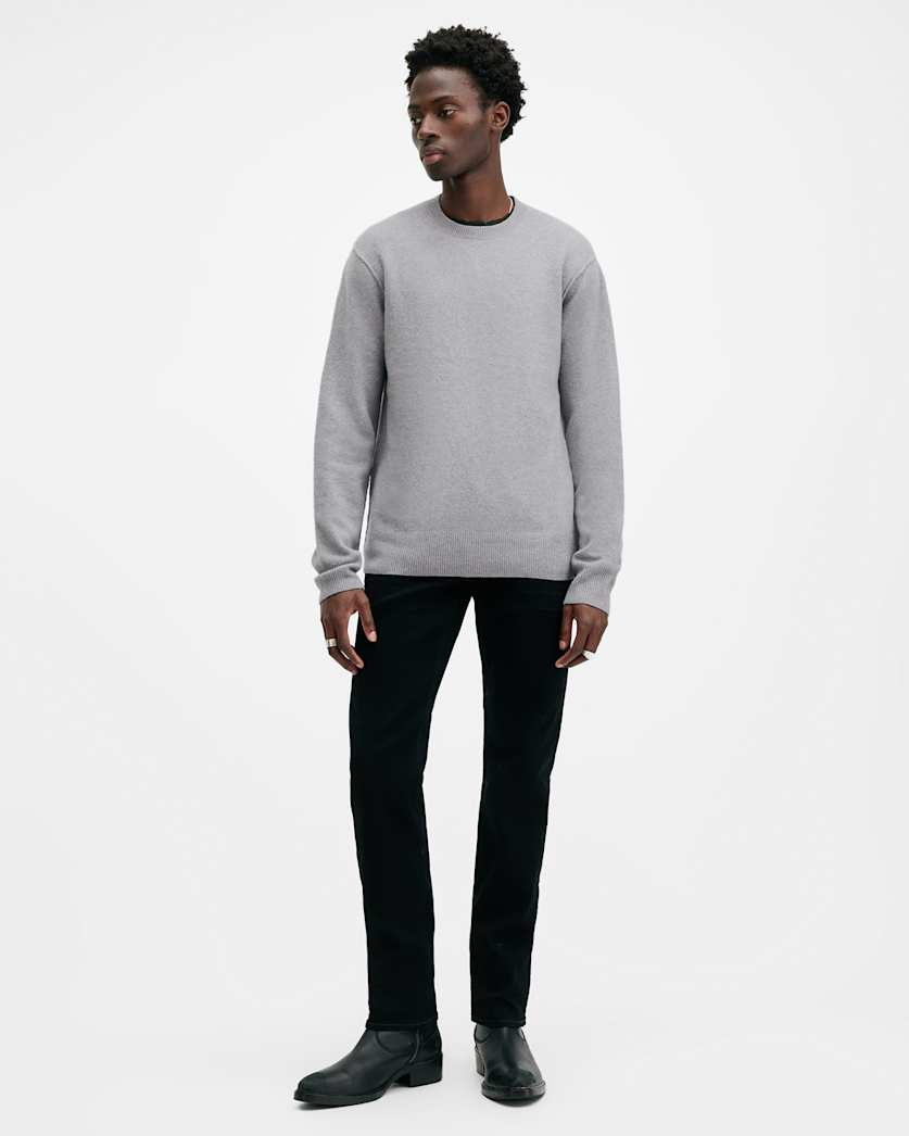 Patern Crew Neck Jumper