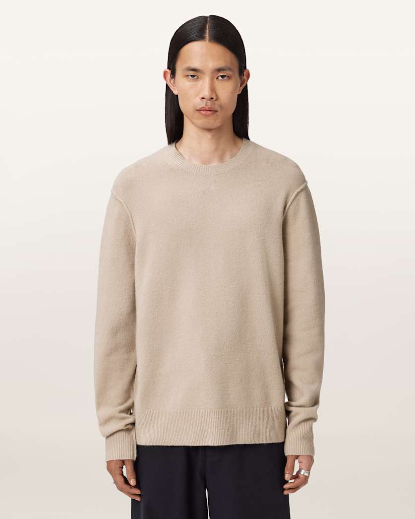 Patern Crew Neck Jumper