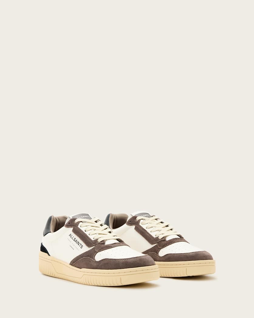 Regan Leather Low Top Trainers