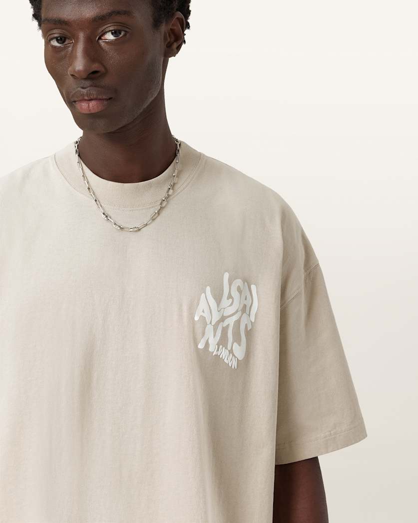 Orlando Logo Print Oversized T-Shirt