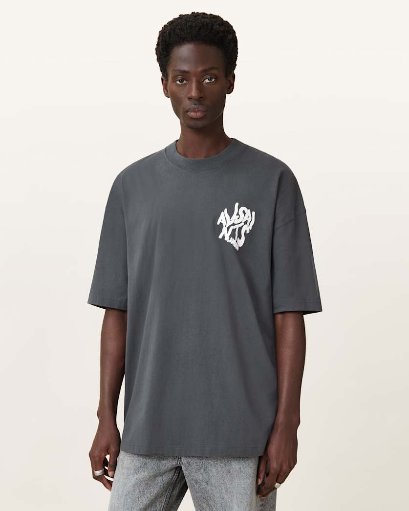 Orlando Logo Print Oversized T-Shirt