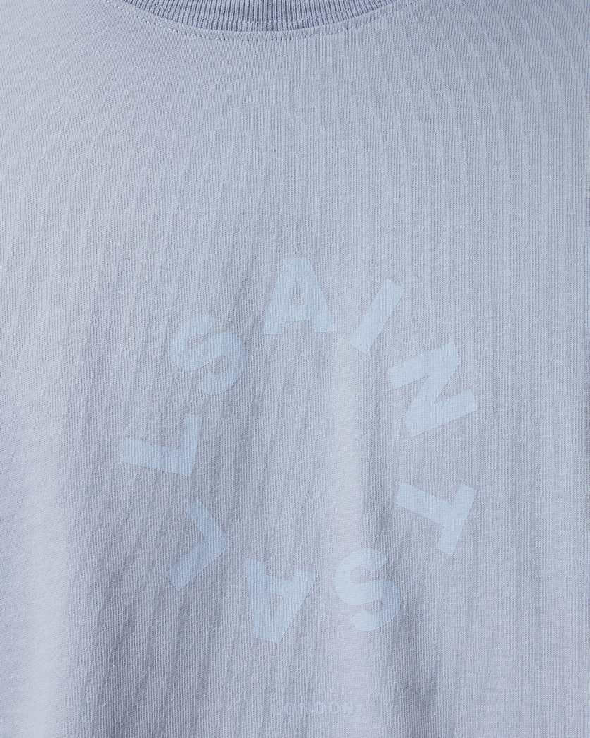 Tierra Oversized Crew Neck Logo T-Shirt