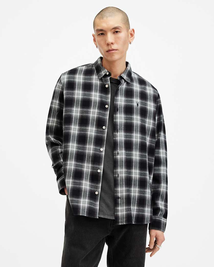 Dury Checked Relaxed Fit Shirt