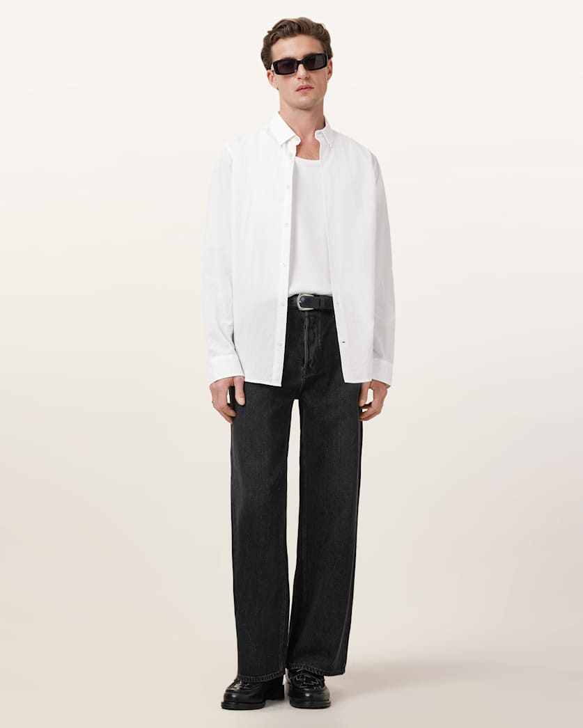 Cassis Long Sleeve Cotton Shirt