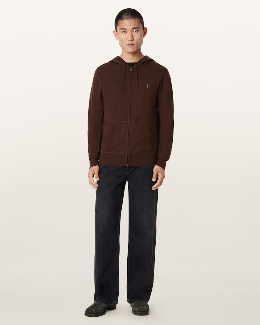 Mode Merino Zip Up Ramskull Hoodie