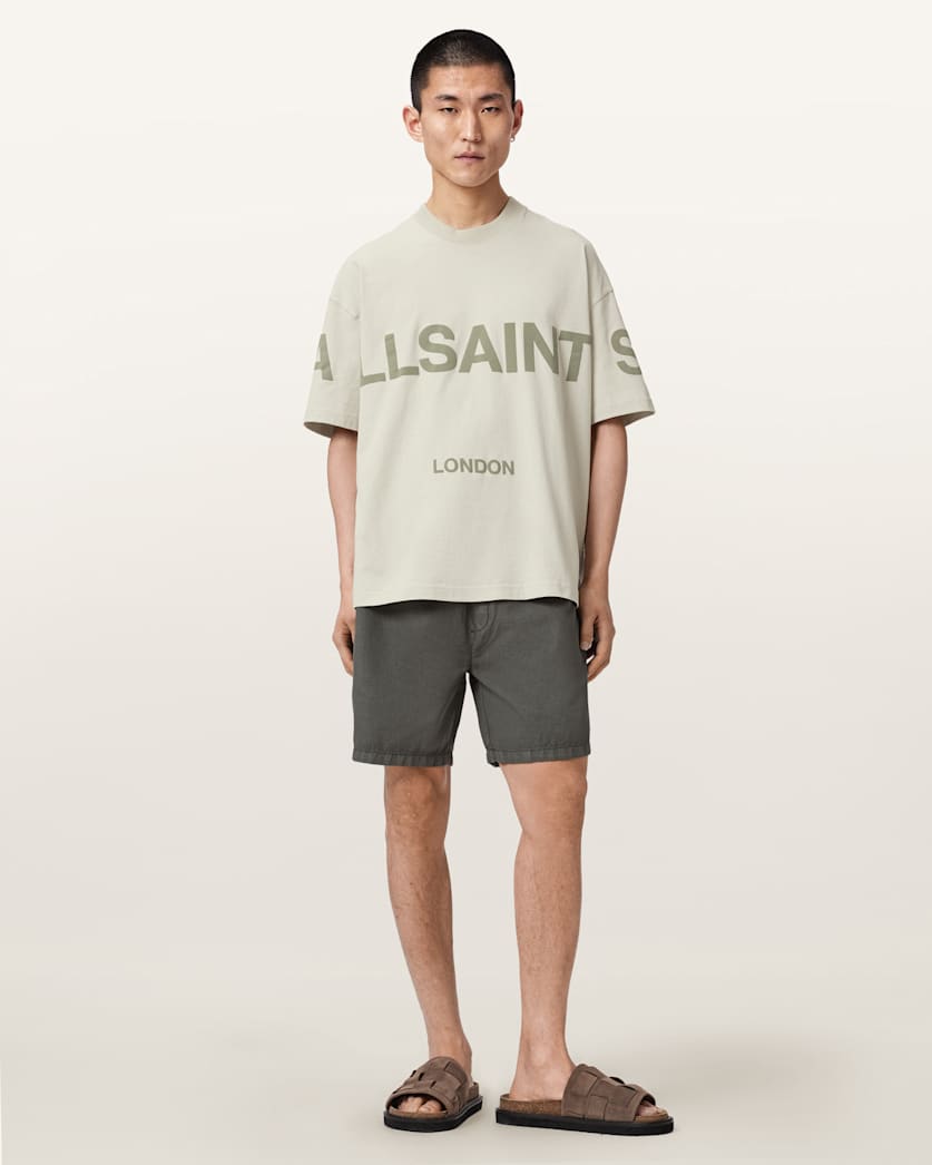 Biggy Oversized Logo Print T-Shirt