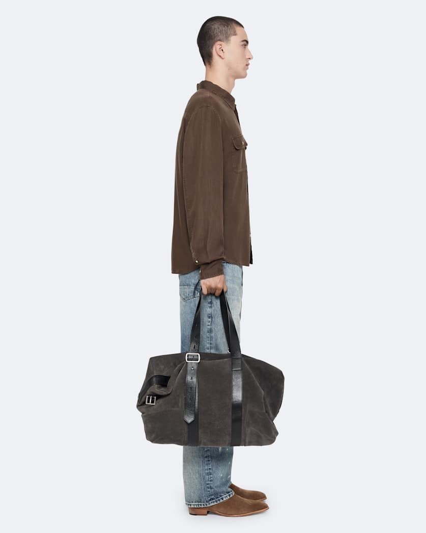 Regular-fit tencel shirt with pockets