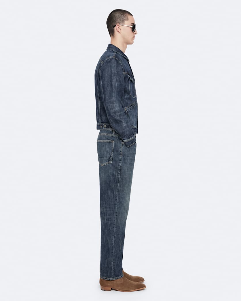 Regular denim trucker jacket