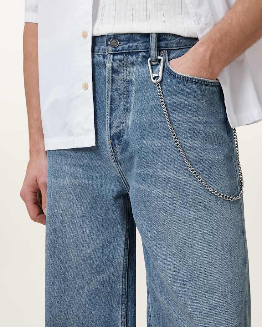 Makoto Chain Leather Cardholder Wallet