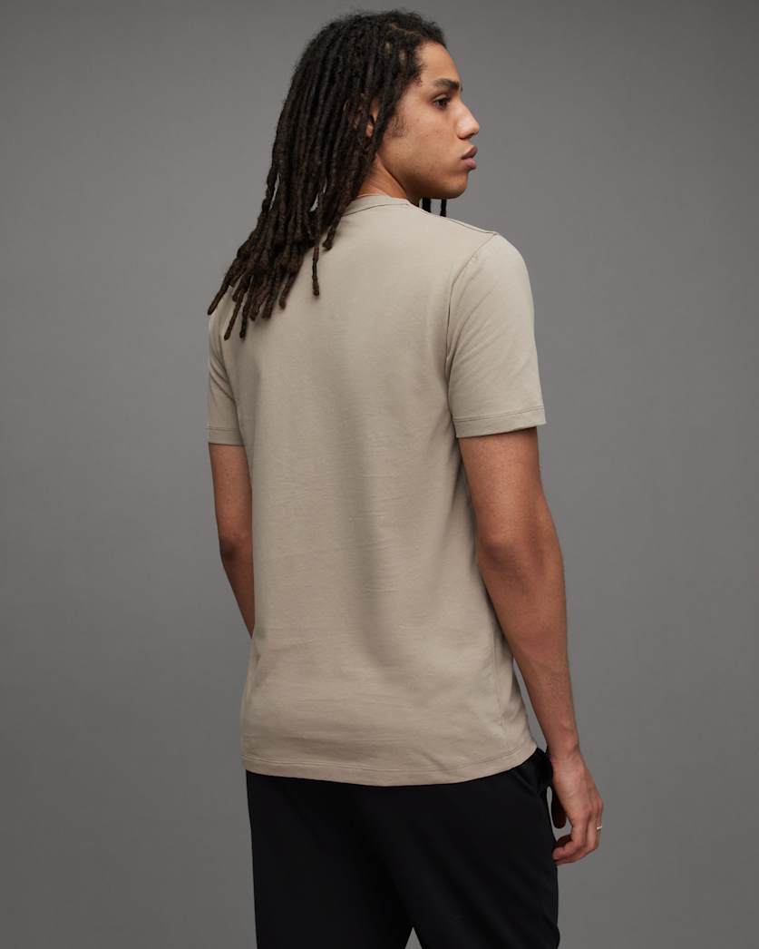 Brace Brushed Cotton Crew Neck T-Shirt