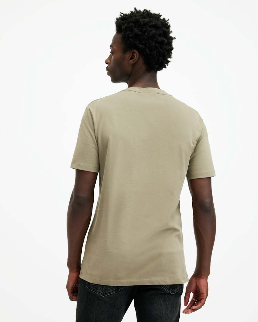 Brace Brushed Cotton Crew Neck T-Shirt