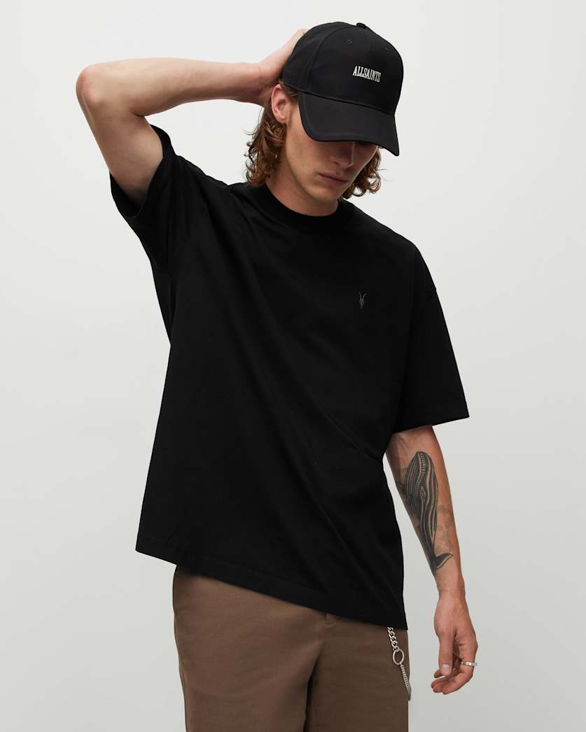 Harding Oversized Ramskull Crew T-Shirt