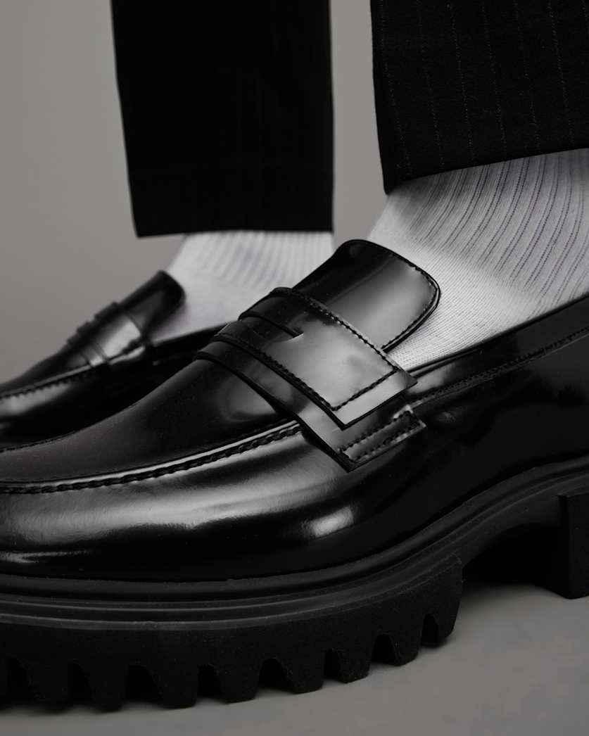 Vinni Chunky Leather Loafers