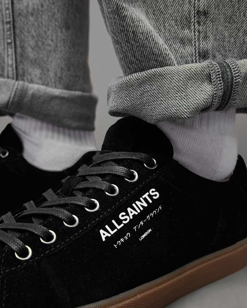 Underground Suede Low Top Trainers