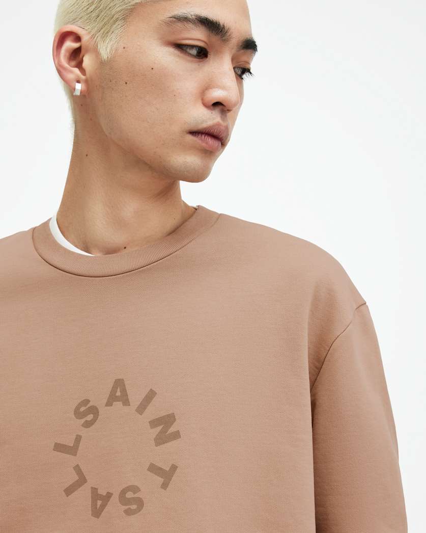 Tierra Oversized Circle Logo Sweatshirt