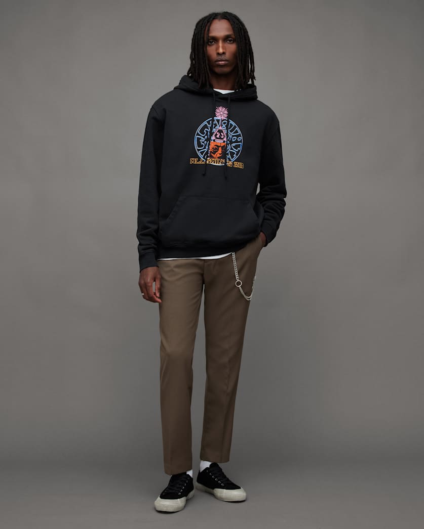 Dimension Graphic Printed Hoodie