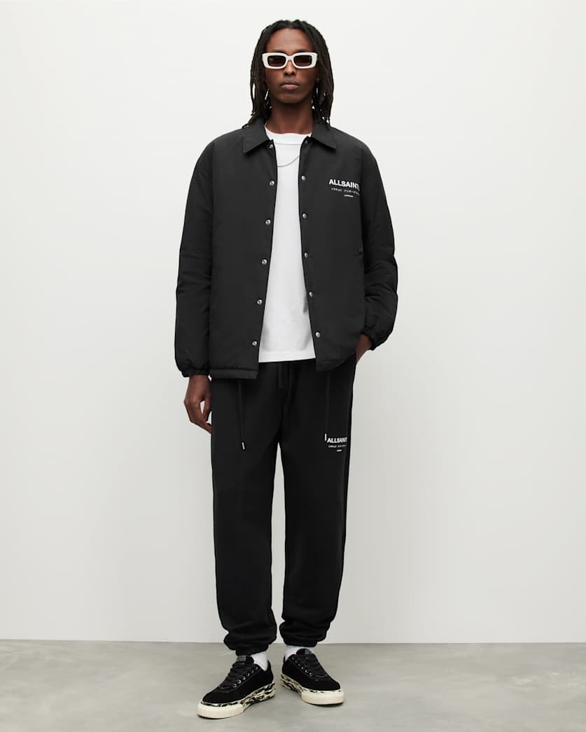 Underground Straight Cuffed Logo Sweatpants